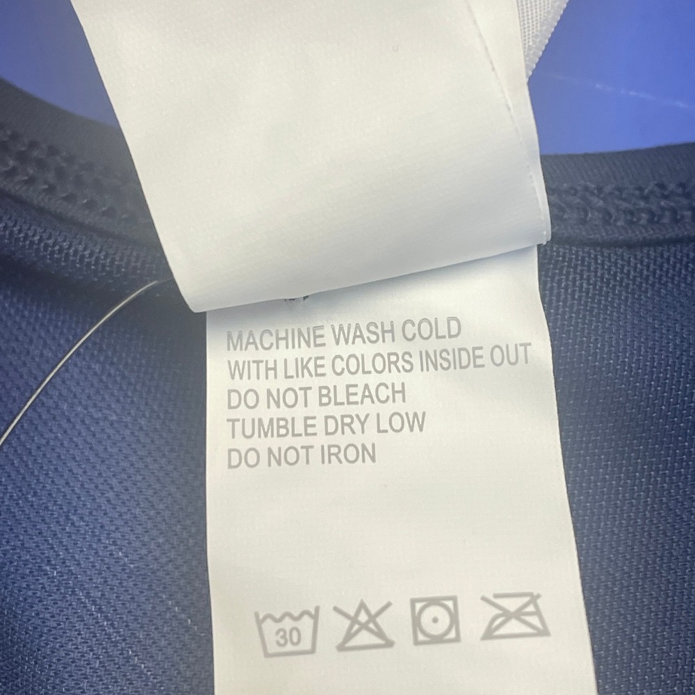 Fabletics Dress Womens Large Blue Pleated Tennis Racerback Tank Athleisure NWT - Picture 9 of 9